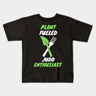 Plant fueled judo Kids T-Shirt